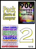 Pack Ahorra al Comprar 2 - nº 019: Cómo crear fuentes de ingresos pasivos para lograr la libertad financiera & 900 Chistes para partirse (eBook, ePUB)