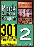 Pack Ahorra al Comprar 2 (Nº 024): 301 Chistes Cortos y Muy Buenos & Enseña a dibujar en una hora (eBook, ePUB)
