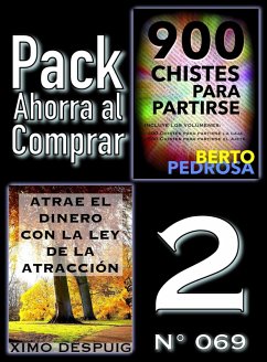 Pack Ahorra al Comprar 2 (Nº 069): Atrae el dinero con la ley de la atracción & 900 Chistes para partirse (eBook, ePUB) - Despuig, Ximo; Pedrosa, Berto