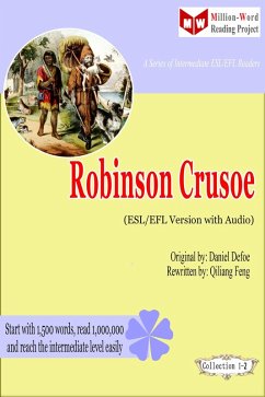 Cover Robinson Crusoe (ESL/EFL Version with Audio) (eBook, ePUB)