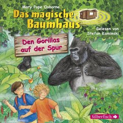 Den Gorillas auf der Spur (Das magische Baumhaus 24) (MP3-Download) - Pope Osborne , Mary