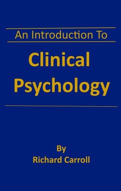 An Introduction To Clinical Psychology (eBook, ePUB) - Carroll, Richard