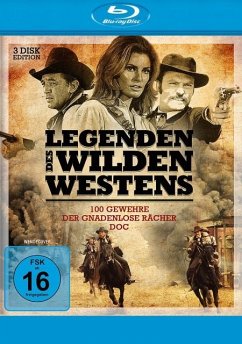 Legenden des Wilden Westens (100 Gewehre, Lawman, Der gnadenlose Rächer) BLU-RAY Box - Brown,Jim/Welch,Raquel/Reynolds,Burt/+