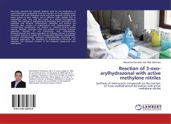Reaction of 3-oxo-arylhydrazonal with active methylene nitriles - Ramadan Abd Allah Eletmany, Mohamed