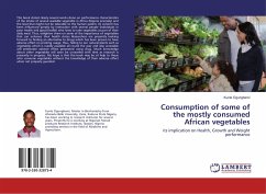 Consumption of some of the mostly consumed African vegetables