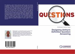 Designing Amharic Definitive Question Answering