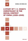 A Study of T. C. Chao¿s Christology in the Social Context of China (1920¿1949)