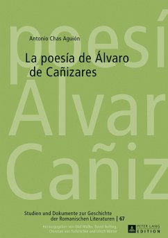 La poesía de Álvaro de Cañizares - Chas Aguión, Antonio