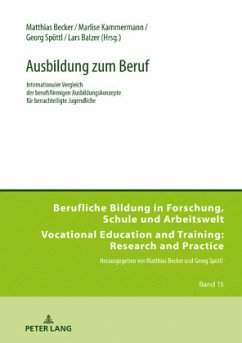 Ausbildung zum Beruf - Becker, Matthias;Balzer, Lars;Kammermann, Marlise