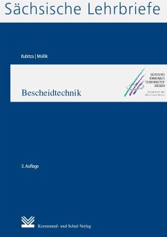 Bescheidtechnik (SL 16) - Kubitza, Rolf D.;Mollik, Rainer