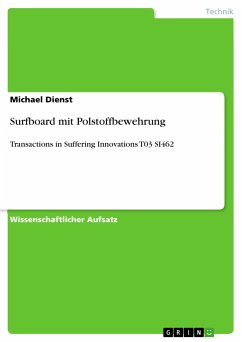 Surfboard mit Polstoffbewehrung - Dienst, Michael