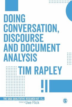 Doing Conversation, Discourse and Document Analysis - Rapley, Tim