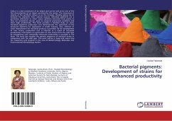 Bacterial pigments: Development of strains for enhanced productivity - Fakorede, Cecilia