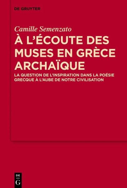 A l'écoute des Muses en Grèce archaïque (eBook, ePUB)