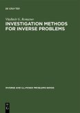 Investigation Methods for Inverse Problems (eBook, PDF)