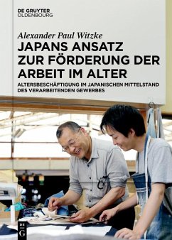 Cover Japans Ansatz zur Förderung der Arbeit im Alter (eBook, ePUB)