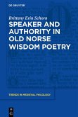 Speaker and Authority in Old Norse Wisdom Poetry (eBook, PDF)