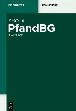 PfandBG (eBook, PDF) - Smola, Rainer
