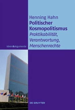 Politischer Kosmopolitismus (eBook, ePUB) - Hahn, Henning