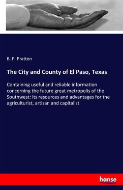 The City and County of El Paso, Texas