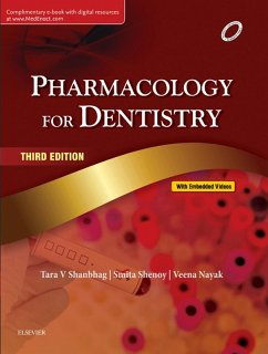 Pharmacology for Dentistry (eBook, ePUB) - Shanbhag, Tara V.; Shenoy, Smita; Nayak, Veena