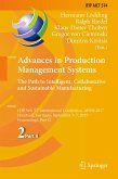 Advances in Production Management Systems. The Path to Intelligent, Collaborative and Sustainable Manufacturing