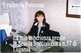 La mia esperienza presso la Scuola Specializzata n.57 di Lugansk (eBook, ePUB) La mia esperienza presso la Scuola Specializzata n.57 di Lugansk (eBook, ePUB)