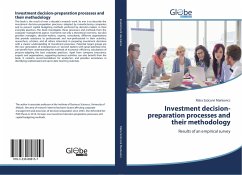 Investment decision-preparation processes and their methodology - Sz csné Markovics, Klára