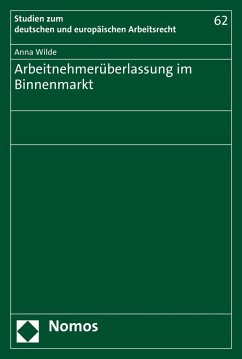 Cover Arbeitnehmerüberlassung im Binnenmarkt (eBook, PDF)