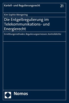 Cover Die Entgeltregulierung im Telekommunikations- und Energierecht (eBook, PDF)