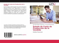 Estado de Costo de Producción de lo Vendido - Ramírez Roja, Ana Luisa;Benitez Guadarrama, Juan Pedro