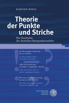 Theorie der Punkte und Striche - Rinas, Karsten