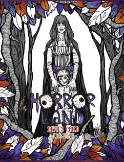 Adult Coloring Book Horror Land - Shah, A. M.