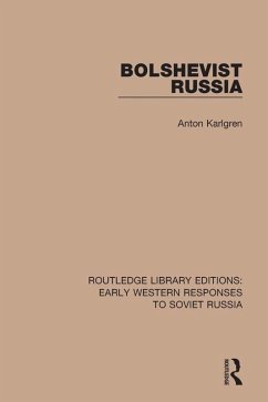 Cover Bolshevist Russia (eBook, PDF)