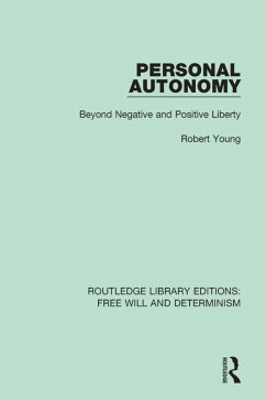 Personal Autonomy (eBook, PDF) - Young, Robert