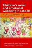 Children's Social and Emotional Wellbeing in Schools (eBook, ePUB)