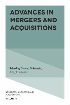 Cover Advances in Mergers and Acquisitions (eBook, PDF)