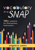 Vocabulary in a SNAP (eBook, ePUB) Vocabulary in a SNAP (eBook, ePUB)