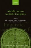 Modality Across Syntactic Categories (eBook, PDF)