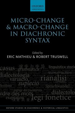 Micro-change and Macro-change in Diachronic Syntax (eBook, PDF)