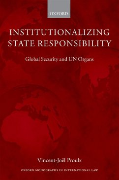 Cover Institutionalizing State Responsibility (eBook, PDF)