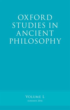 Cover Oxford Studies in Ancient Philosophy, Volume 50 (eBook, PDF)
