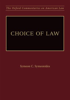 Choice of Law (eBook, PDF) - Symeonides, Symeon C.