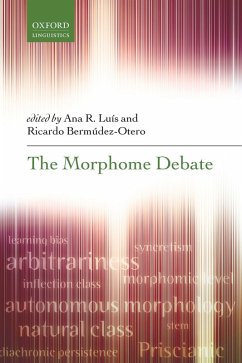 The Morphome Debate (eBook, PDF)