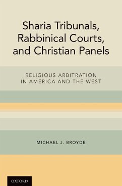 Cover Sharia Tribunals, Rabbinical Courts, and Christian Panels (eBook, PDF)