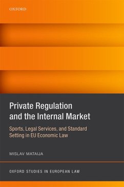 Cover Private Regulation and the Internal Market (eBook, PDF)