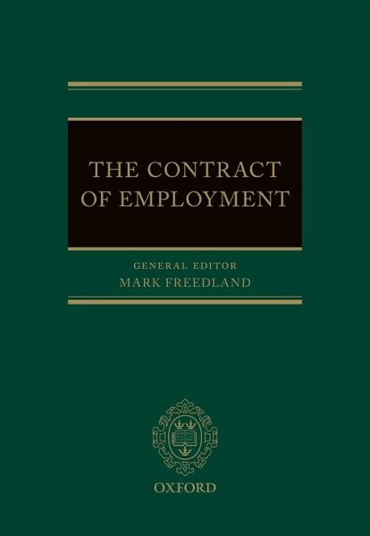 The Contract of Employment (eBook, PDF) The Contract of Employment (eBook, PDF)
