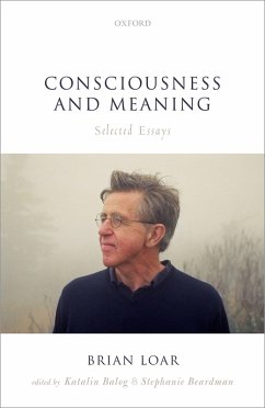 Consciousness and Meaning (eBook, PDF) - Loar, Brian
