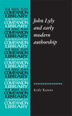 John Lyly and early modern authorship (eBook, ePUB)
