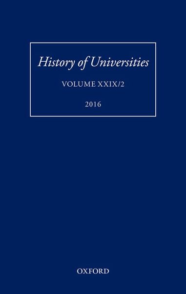 History of Universities (eBook, PDF) History of Universities (eBook, PDF)